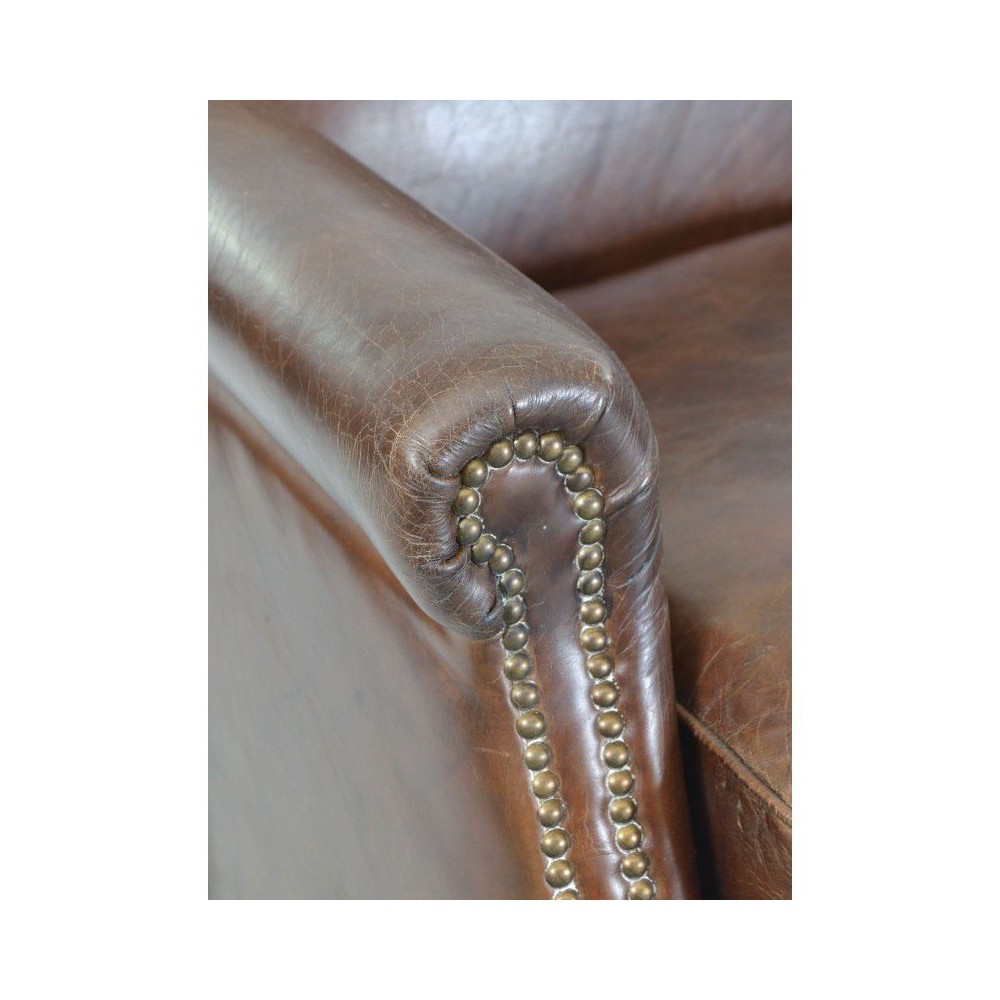 Victor 2 Seater Tan Leather Sofa Smithers Sofas and Armchairs £1,513.00 Willow product_features