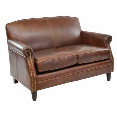 Victor 2 Seater Tan Leather Sofa Sofas and Armchairs Smithers of Stamford £1,650.00 Store UK, US, EU, AE,BE,CA,DK,FR,DE,IE,IT...