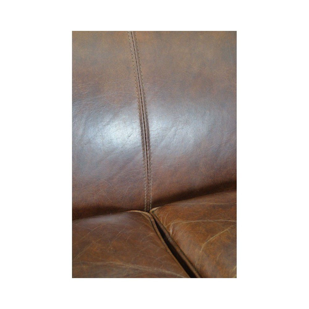 Victor 2 Seater Tan Leather Sofa Smithers Sofas and Armchairs £1,513.00 Willow product_features