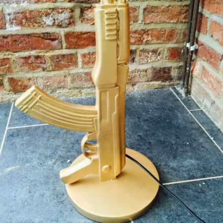 Gold gun Floor Lamp Smithers Archives Smithers of Stamford £243.75 Store UK, US, EU, AE,BE,CA,DK,FR,DE,IE,IT,MT,NL,NO,ES,SE