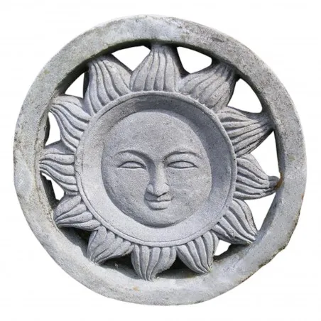 Large Concrete Sunrise Face Garden Sculpture Smithers Garden &pound;229.00 product_features