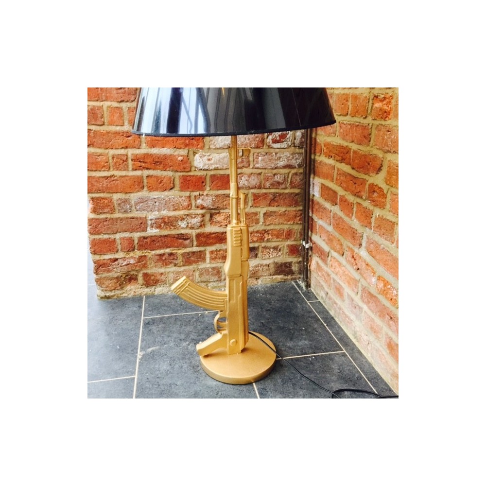 Gold gun Floor Lamp Smithers Archives £223.00      product_features