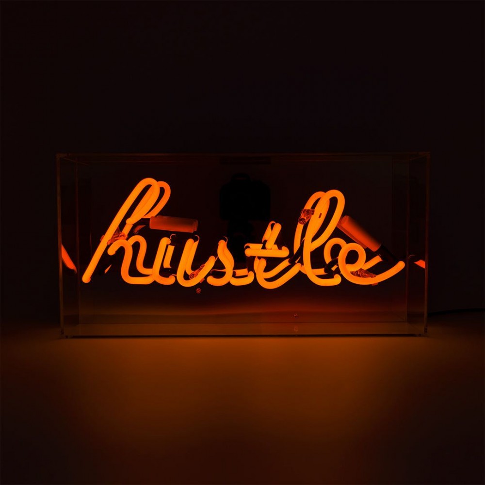 Neon Hustle Sign Seletti Lighting £109.00      product_features