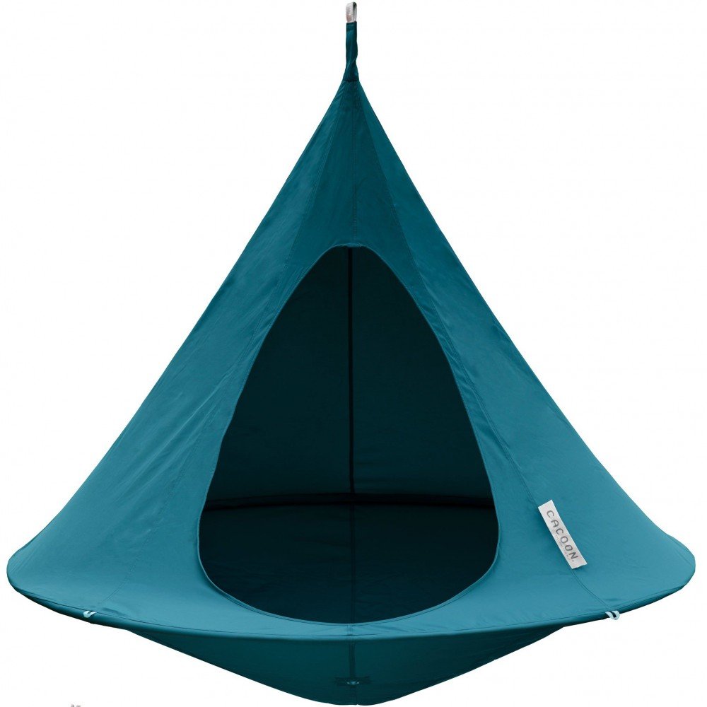Turquoise Cacoon Double Hanging Tent Garden £274.00 Aluminium product_features