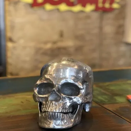 Silver Skull Smithers Retro Ornaments £55.00      product_features