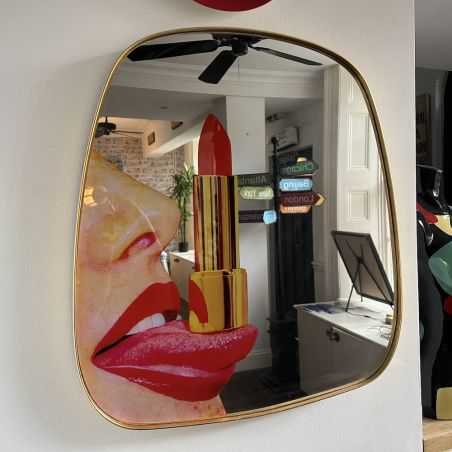 Seletti Lipstick Mirror Tongue Decorative Mirrors Seletti £359.00 Store UK, US, EU, AE,BE,CA,DK,FR,DE,IE,IT,MT,NL,NO,ES,SESel...