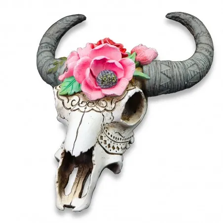 Ram Head With Flowers Smithers Retro Ornaments £32.00      product_features