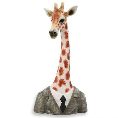 Suited Up! Giraffe in a Suit Bust Retro Ornaments Smithers of Stamford £59.00 Store UK, US, EU, AE,BE,CA,DK,FR,DE,IE,IT,MT,NL...