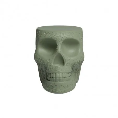 Qeeboo Mexico Skull and Side Table Balsam Green Side Tables & Coffee Tables £220.00 product_features