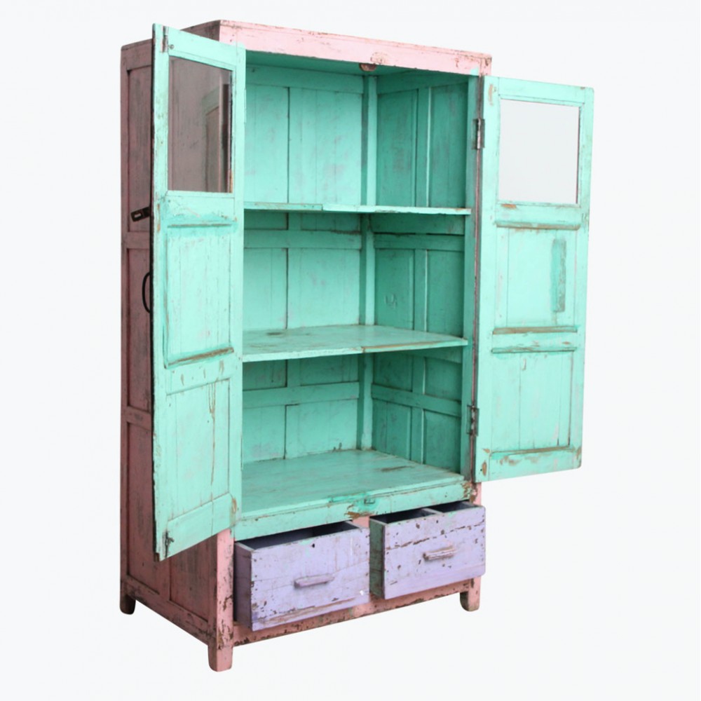 Pink Antique Cabinet 1950s Smithers Cabinets & Sideboards £1,513.00 Kitchen Diner Hardwood product_features