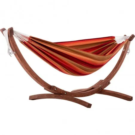 Striped Double Hammock Garden £321.00 Pine Wood product_features