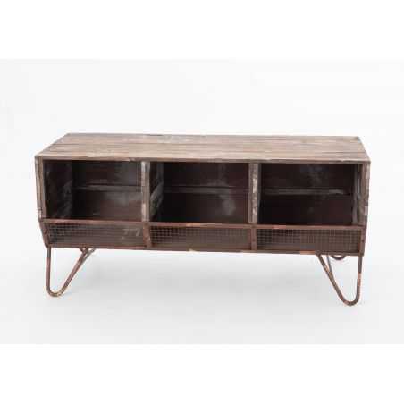 New York Industrial TV Unit Vintage Furniture Smithers of Stamford £699.00 Store UK, US, EU, AE,BE,CA,DK,FR,DE,IE,IT,MT,NL,NO...