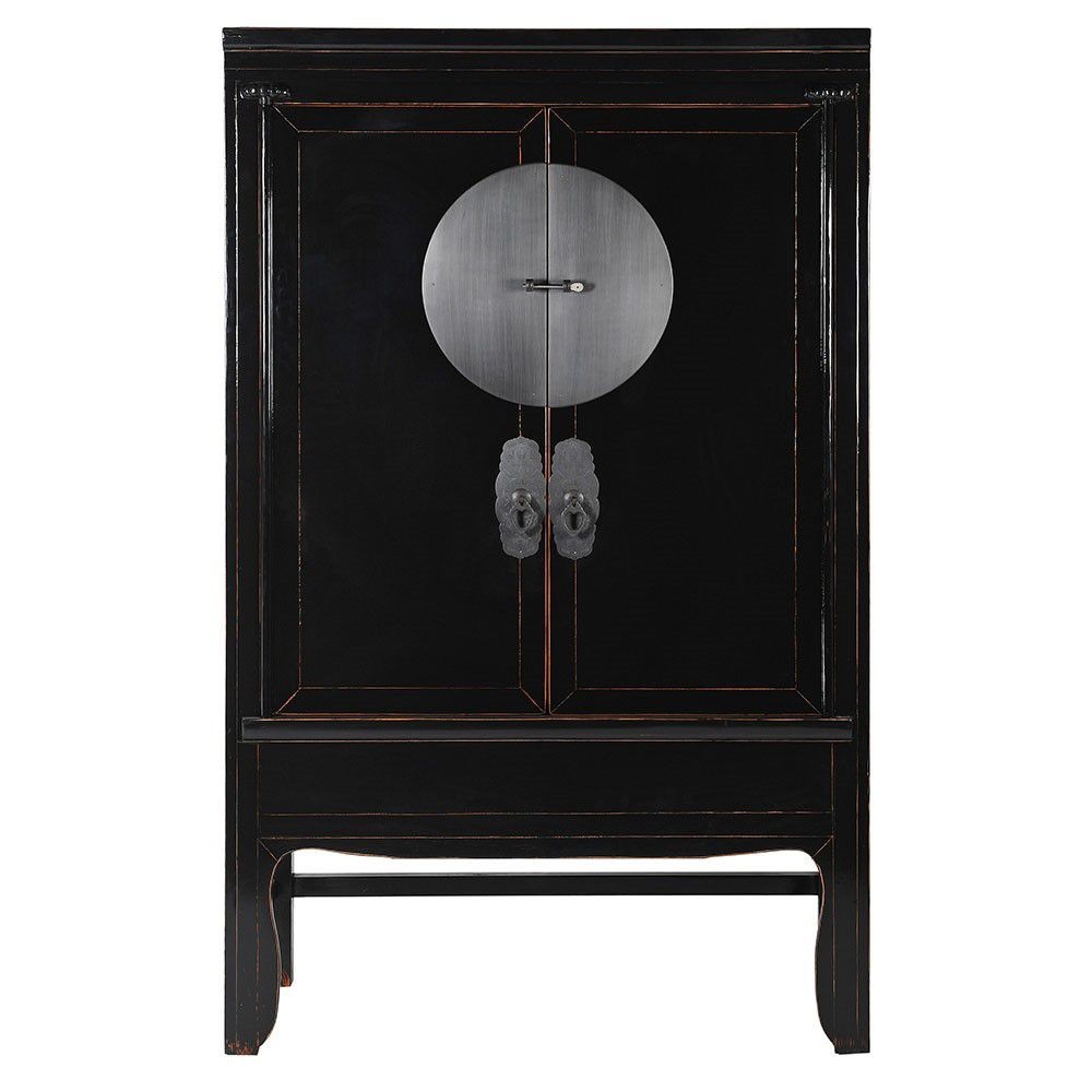 19th Century Chinese Cabinet Black Antique Furniture £825.00 All Rooms Elm product_features