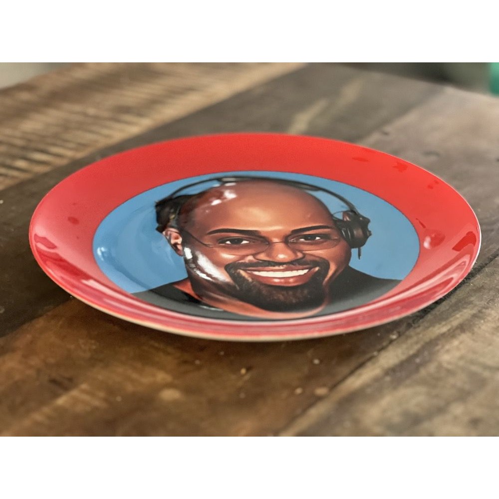 Frankie Knuckles Art Plate  Gifts £32.00      product_features