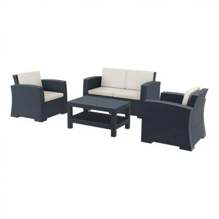Slate Black Rattan Style Outdoor Lounge Set Garden £1,500.00 product_features