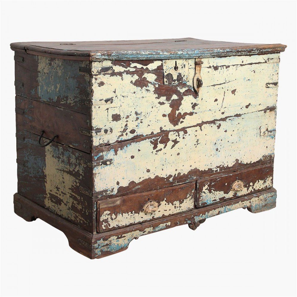 Antique Storage Chest With Drawers Wooden Chest of Drawers £697.00