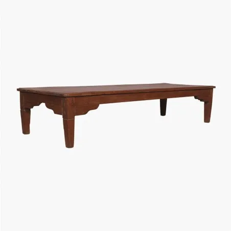 Antique Long Teak Hand Carved Coffee Table Smithers Antique Furniture &pound;633.00 Living Room Hardwood product_features