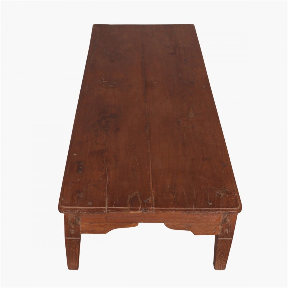 Antique Long Teak Hand Carved Coffee Table Antique Furniture £633.00
