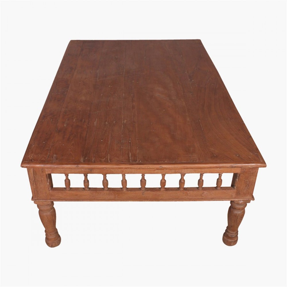 Antique Charpoi Teak Hand Carved Coffee Table Antique Furniture £1,054.00