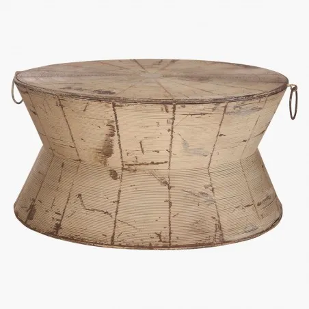 Round Wire Thread Cable Coffee Table Smithers Antique Furniture &pound;871.00 Living Room Teak Wood product_features