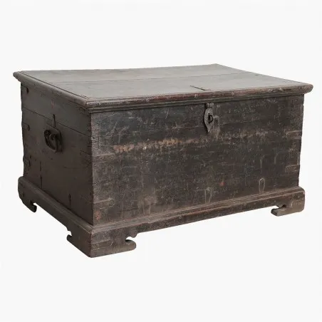 Black Antique Storage Chest Storage &pound;697.00 Hallway Teak Wood product_features