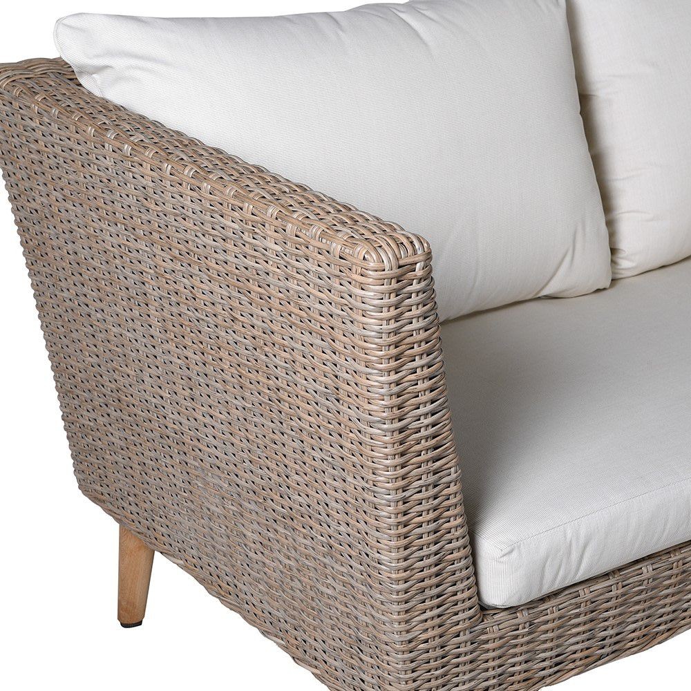 Ibiza Rattan Corner Sofa and Coffee Table with Cream Cushions Garden £2,000.00 product_features