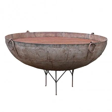 XL Indian Antique Fire Pit Kadia Garden £1,100.00 Iron product_features