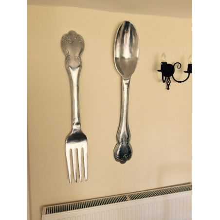 Fork and Spoon Antique Wall Décor Home Smithers of Stamford £ 130.00 Store UK, US, EU, AE,BE,CA,DK,FR,DE,IE,IT,MT,NL,NO,ES,SE