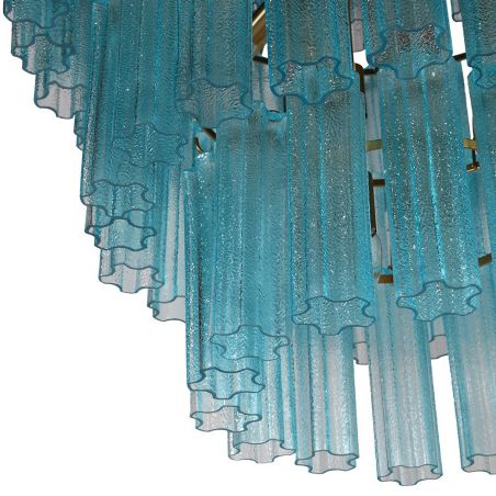 Blue Glass Tiered Chandelier Lighting Smithers of Stamford £1,550.00 Store UK, US, EU, AE,BE,CA,DK,FR,DE,IE,IT,MT,NL,NO,ES,SE...