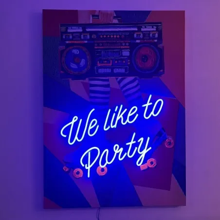 We Like to Party Wall Hand Painted Artwork Seletti Bedroom &pound;458.00 product_features