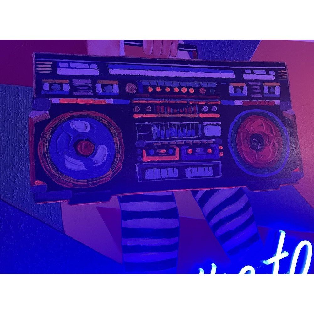 We Like to Party Wall Hand Painted Artwork Seletti Bedroom £458.00      product_features