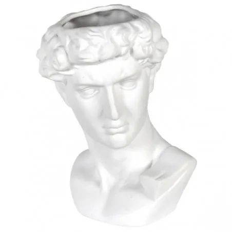 David Bust Vase - White  Retro Ornaments £50.00      product_features