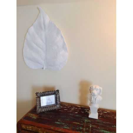 White Leaf Wall Décor Home Smithers of Stamford £66.25 Store UK, US, EU, AE,BE,CA,DK,FR,DE,IE,IT,MT,NL,NO,ES,SE