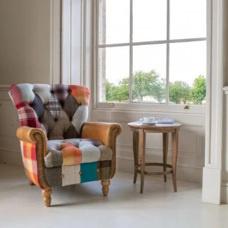 Harlequin Patchwork Armchair Smithers Sofas and Armchairs &pound;1,400.00 Living Room product_features