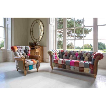 Gotham Harlequin Patchwork Armchair Sofas and Armchairs Smithers of Stamford £1,150.00 Store UK, US, EU, AE,BE,CA,DK,FR,DE,IE...