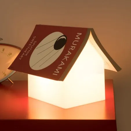Book Rest Lamp &ndash; Whimsical Gift Idea for Book Lovers, Bedrooms, or Cosy Reading Nooks SUCK UK Lighting &pound;45.00 product_fe...