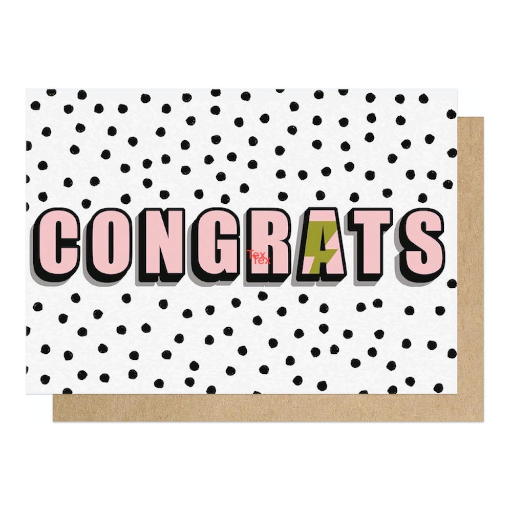 Congratulations Greetings Card  Congratulations £3.00      product_features