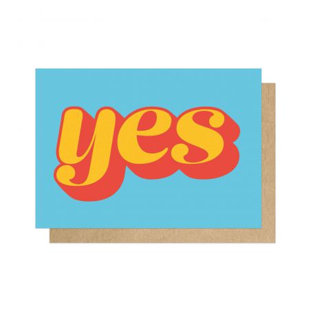 Yes Greetings Card Cards £3.00 Store UK, US, EU, AE,BE,CA,DK,FR,DE,IE,IT,MT,NL,NO,ES,SEYes Greetings Card product_reduction_...