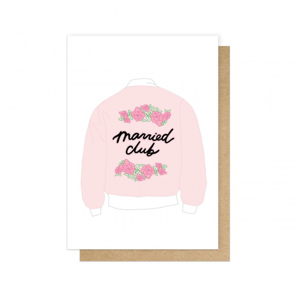 Married Club Greetings Card  Congratulations £3.00      product_features