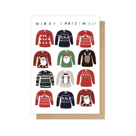 Christmas Jumpers Card  Christmas Cards £3.00      product_features