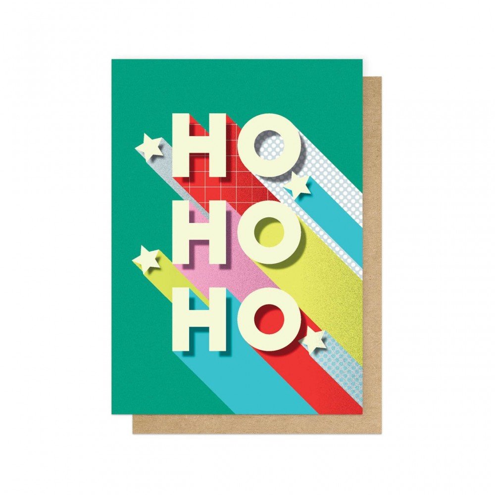 HO HO HO Christmas Card  Christmas Cards £3.00      product_features