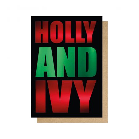 Holly and Ivy Christmas Card Cards £3.00 Store UK, US, EU, AE,BE,CA,DK,FR,DE,IE,IT,MT,NL,NO,ES,SEHolly and Ivy Christmas Car...