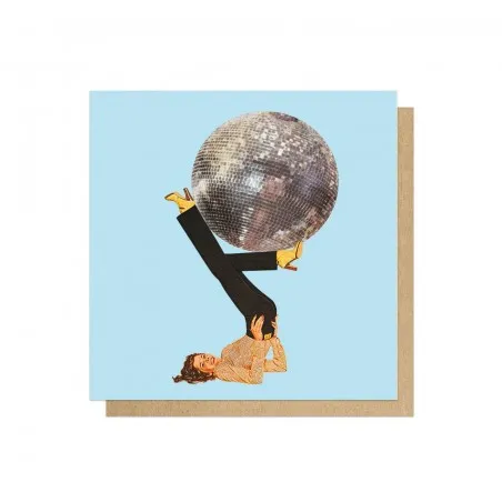 Boogie Shoes Greetings Card Birthday Cards &pound;3.00 product_features