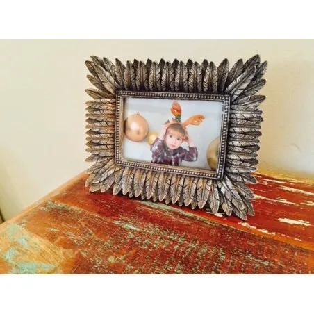 Silver Feather Photo Frame Smithers Archives £32.00 product_features