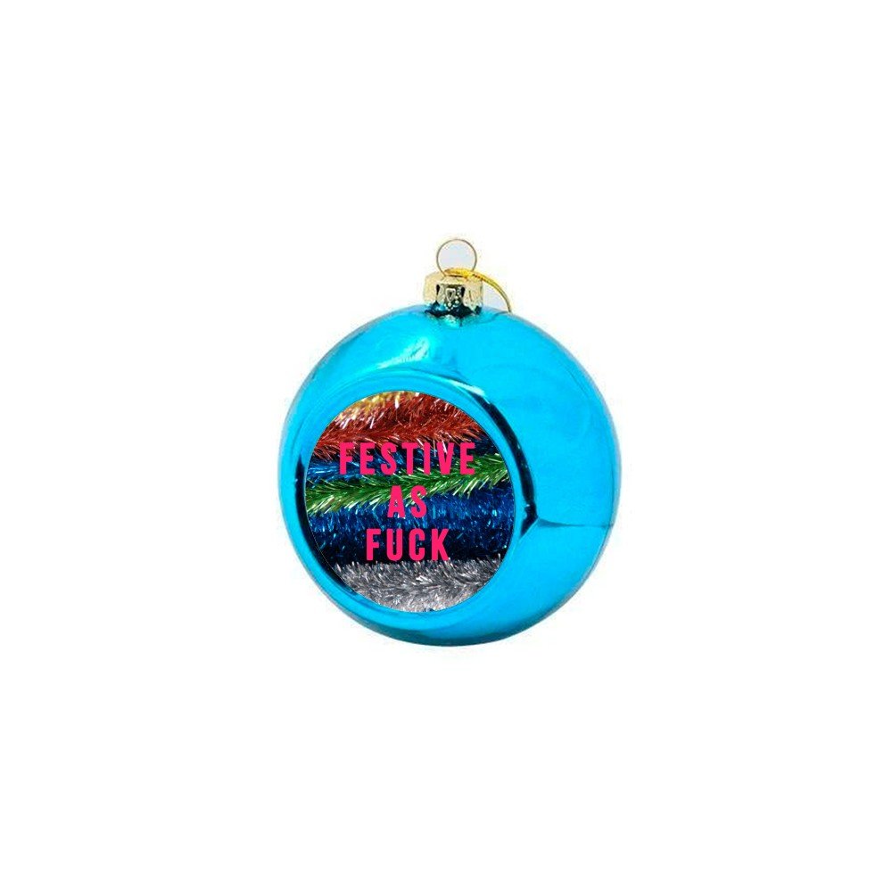 Festive as F_CK Bauble Smithers Christmas Gifts £15.00 product_features