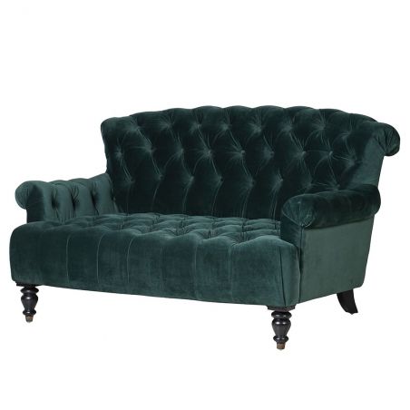 Rémy Green Two Seater Velvet Sofa Designer Furniture Smithers of Stamford £1,900.00 Store UK, US, EU, AE,BE,CA,DK,FR,DE,IE,IT...