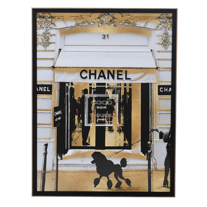 CHANEL Shop Front Picture Framed Print Vintage Wall Art  £299.00 Store UK, US, EU, AE,BE,CA,DK,FR,DE,IE,IT,MT,NL,NO,ES,SECHAN...