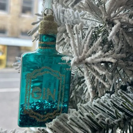 Gin Bottle Bauble Baubles &pound;10.00 product_features