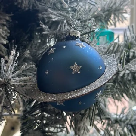 Planet Saturn Star Bauble Baubles &pound;12.00 product_features