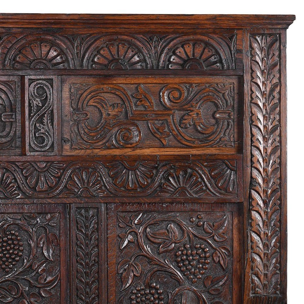 Carved Wood 19th Century Antique Monks Bench Smithers Antique Furniture £2,475.00 Entrance Hall Oak Wood product_features